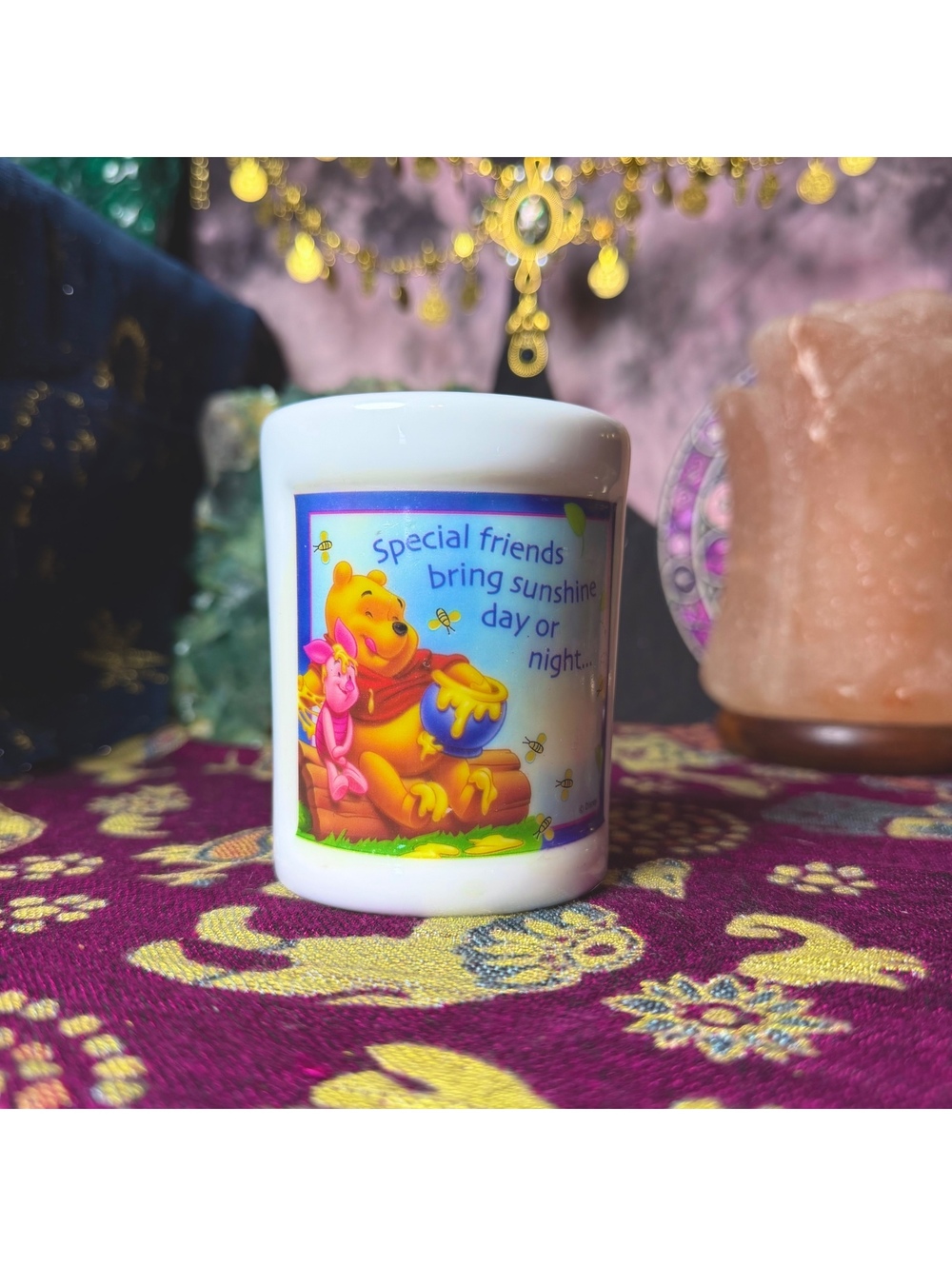 Vintage Winnie The Pooh Ceramic Nightlight Cover